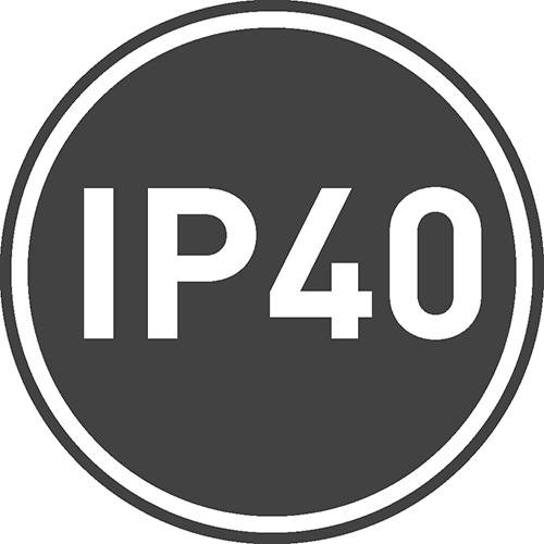 Степень защиты IP: 40 