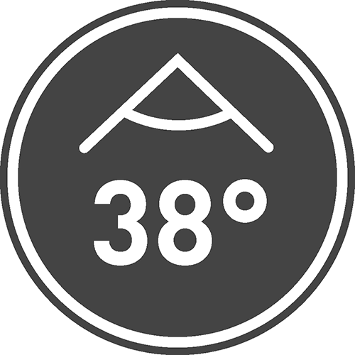 Угол свечения [⁰]: 38 
