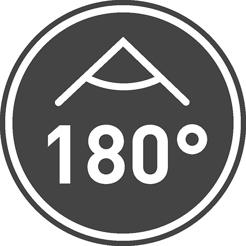 Угол свечения [⁰]: 180 