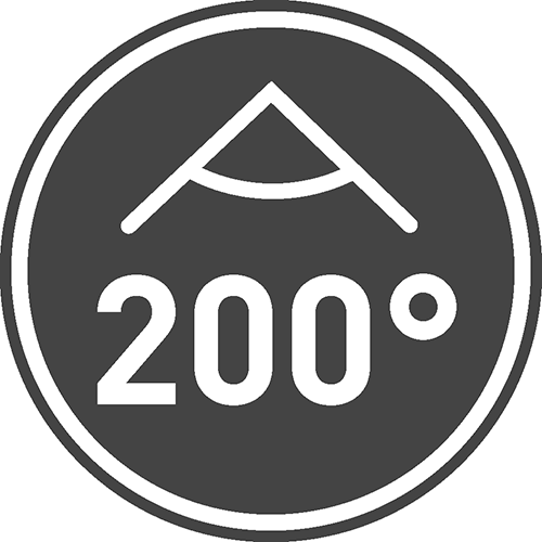 Угол свечения [⁰]: 200 