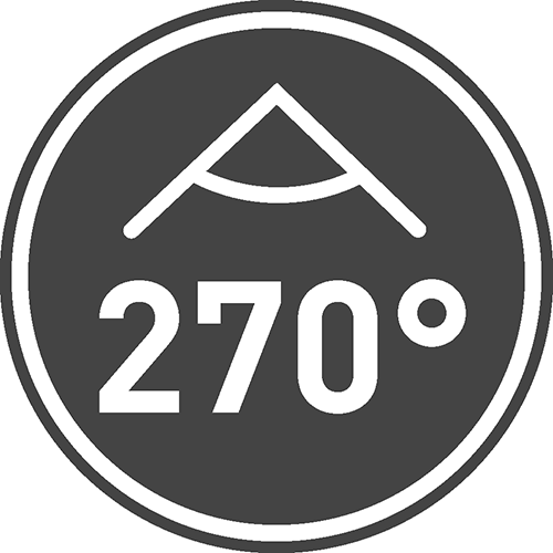 Угол свечения [⁰]: 270 