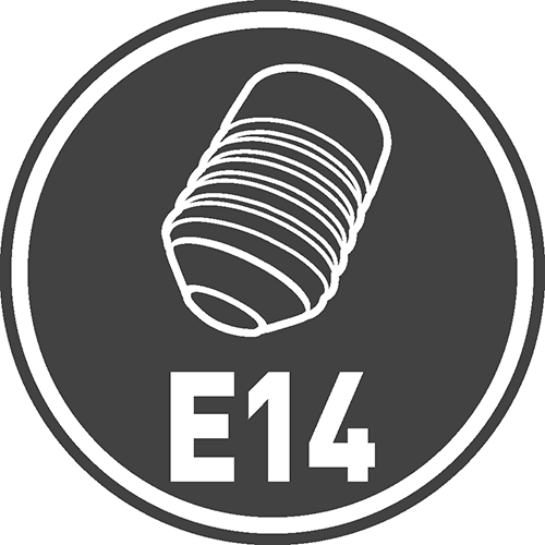 Вид цоколя: E14 