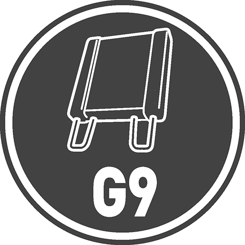 Вид цоколя: G9 