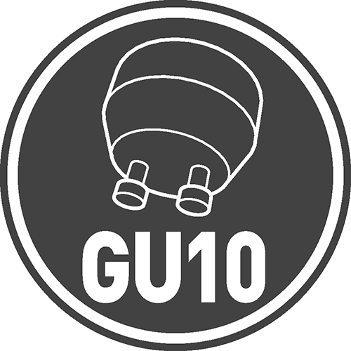 Вид цоколя: GU10, G53 