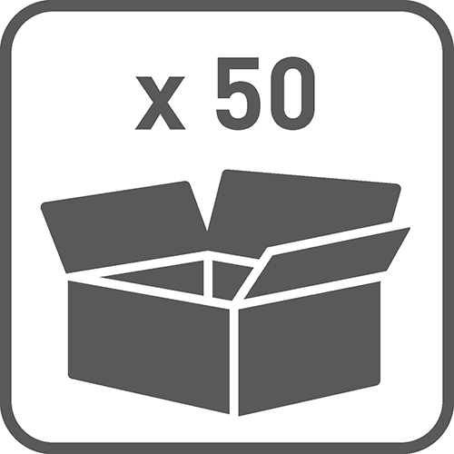 Количество в упаковке: 50 