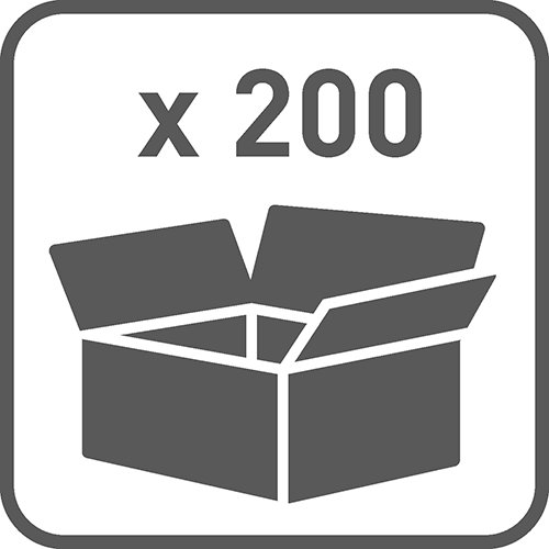 Количество в упаковке: 200 