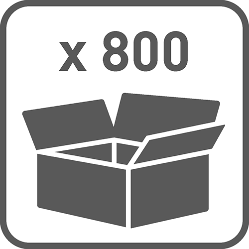 Количество в упаковке: 800 