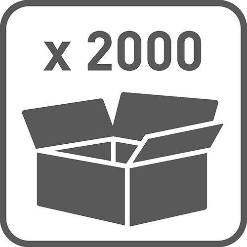Количество в упаковке: 2000 