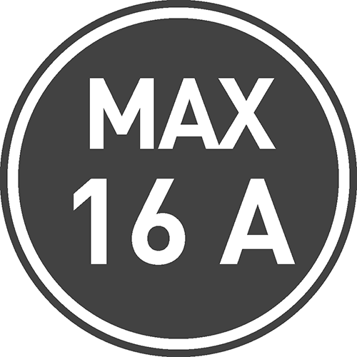 Максимальный ток нагрузки [A]: 16 