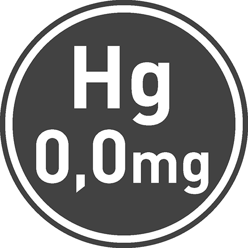 Содержание ртути Hg (мг): 0 (мг)